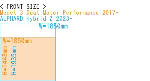 #Model 3 Dual Motor Performance 2017- + ALPHARD hybrid Z 2023-
